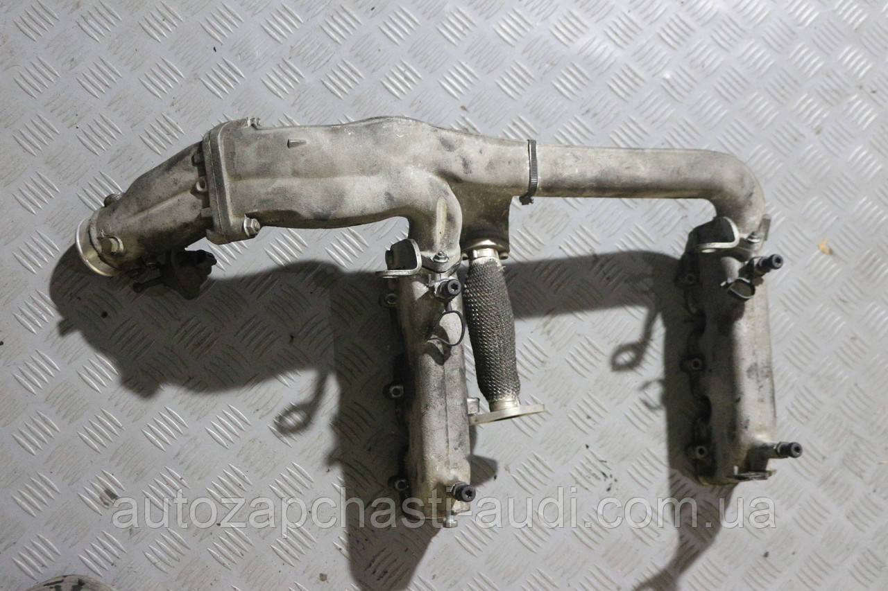 Впускний колектор у зборі, дросельна заслінка 059145770 2.5 tdi Audi A6 C5 Allroad, фото 1