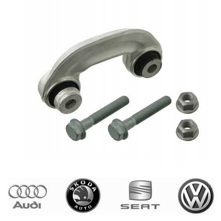 VAG Germany! Стійка стабілізатора Vw Passat B5, Універсал 4D0411317J Vw Пасат Б5. З пальцями. Передня., фото 1