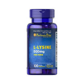 Puritan's Pride L-Lysine 500 mg 100 tab