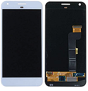 Дисплей (екран) для Google Pixel XL M1 5.5" + тачскрін, білий, оригінал