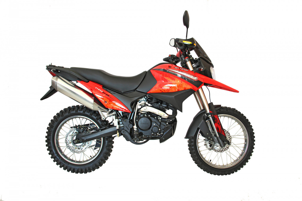 Мотоцикл Shineray XY 250GY-6B Cross Червоний