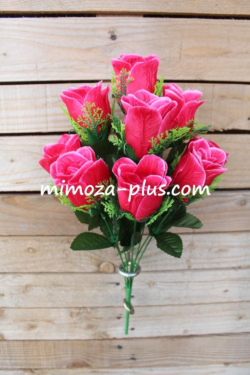 Штучні квіти — Троянда букет, 48 см