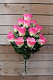Штучні квіти — Троянда букет, 48 см, фото 5