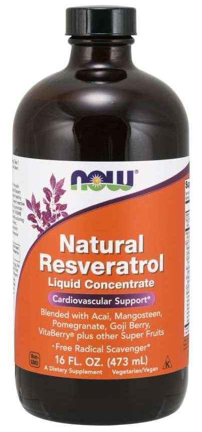 Now Natural Resveratrol 473 ml