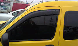 Дефлектори вікон (вітровики) Renault Kangoo 1997-> 2008 2шт (HIC)