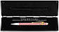 Ручка Caran d'Ache 849 Chevron біла з червоним + box CC0849.018 (7630002340076), фото 4