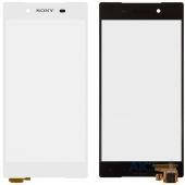 Сенсор (тачскрін) для Sony E6533 Xperia Z3 Plus Dual Sim, E6553, Xperia Z4 білий Оригінал (Перевірено)