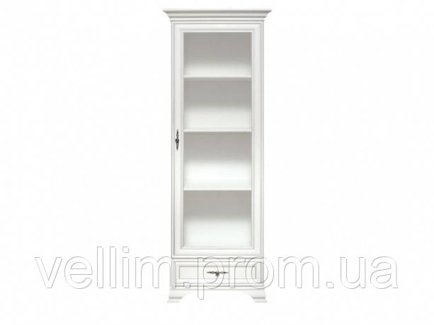 Сервант Gerbor Кентукі REG1W1S 69,5×210×44 білий альпійський