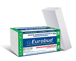 Пінопласт Євробуд EPS 100 35 Silver/ 100 кПа/18 кг/м3 (Товщ/листа 20-30-40-50-80-100)