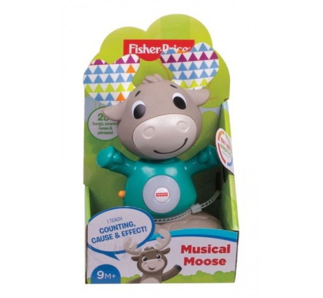 Музыкальный лось Fisher Price Linkimals Musical Moose Фишер прайс АНГЛ.мова - фото 1 - id-p1123653009