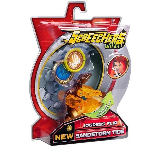 Машинка-трансформер Сендсторм Тайд Скричер SCREECHERS WILD S2 L1 Sandstorm Tide