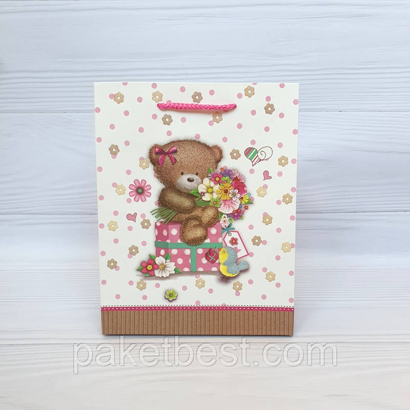 Пакет подарунковий Преміум (18х24х8) Середній