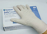 Перчатки медицинские (M) MEDICOM Safe Touch Latex упаковка 100штук