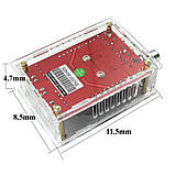 Xh A101 Високопродуктивна цифрова плата підсилювача Tda7498 з корпусом і вентилятором 2*100 Вт, фото 7