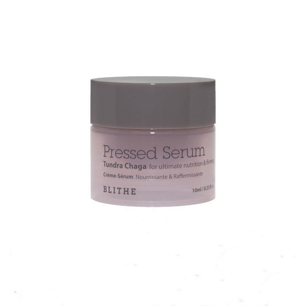 Blithe Pressed Serum Tundra Chaga mini Спресована сироватка-крем, 10 мл