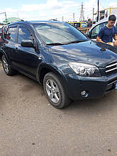 Дефлектори вікон (вітровики) Toyota RAV-4 2006 - 2010 (вставні, 4 шт.) (HEKO)