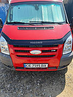 Дефлектор капота, мухобойка Ford Transit 2007-> VIP