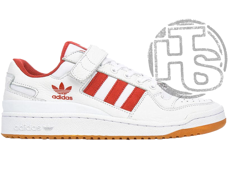 Чоловічі кросівки Adidas Originals Forum Low Red/White-Gum B37769