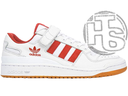 Чоловічі кросівки Adidas Originals Forum Low Red/White-Gum B37769, фото 1