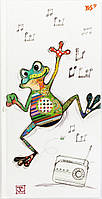 Блокнот B6+ тв. обкл. 64арк. лін."YES"BugArt.White frog, фольга,УФ-виб.,7БЦ№151431