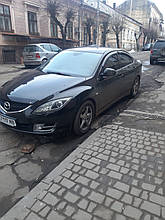 Дефлектори вікон (вітровики) з хром накладкою Mazda 6 2007->Sedan 2012 4шт хром (HIC)