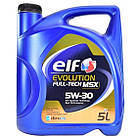 ELF 5W-30 Evolution Full-Tech MSX Dexos2 моторне масло Ельф