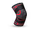 Наколенник з притискної гумкою Crossfit спортивний M Червоний, фото 5