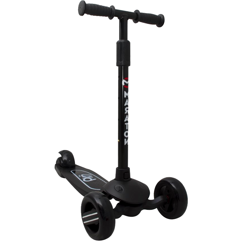 Самокат складаний дитячий триколісний Maraton Baby Star (чорний)