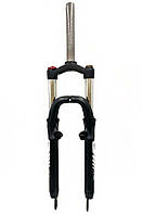 Вилка на 26 дюймовый велосипед Titan LockOut / безрезьбовая/ шток 1.1/8 дюйм/ под дисковый тормоз и ободной