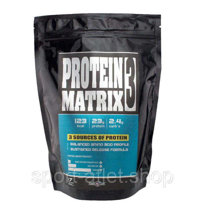 Протеин Form Labs Protein Matrix 3, 500 грамм Черничный чизкейк (ID ...