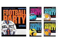 Зошит 48арк. лін. 1В Football Party-17 №760412(10)(200)