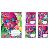 Зошит 12арк. лін. ЗУ Trolls color-17 №794564(25)(500)