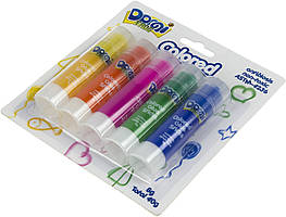 Клей-олівець №GS-007/4649 5кольор.8 гр(1)(24)(96)
