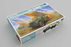 РСЗВ БМ-13 на шасі автомобіля ЗІЛ-131. Збірна модель в масштабі 1/35. TRUMPETER 01062
