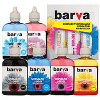 Чернила BARVA для Epson P50, T50, R270, TX650, 1410 комплект 6х90г, (E081-090-MP)