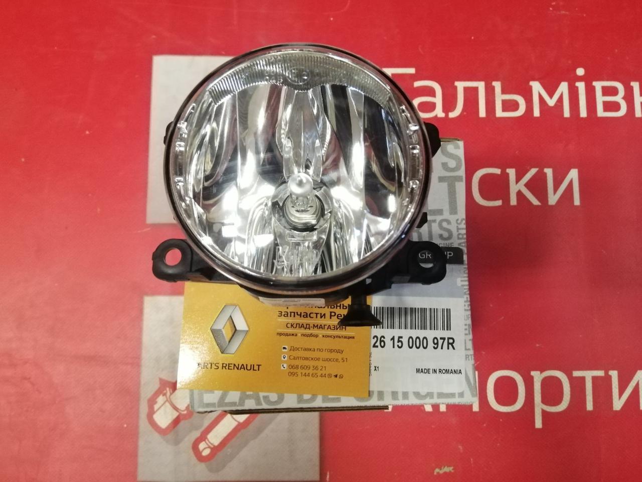 Протитуманна фара Renault Dokker (Original 261500097R)