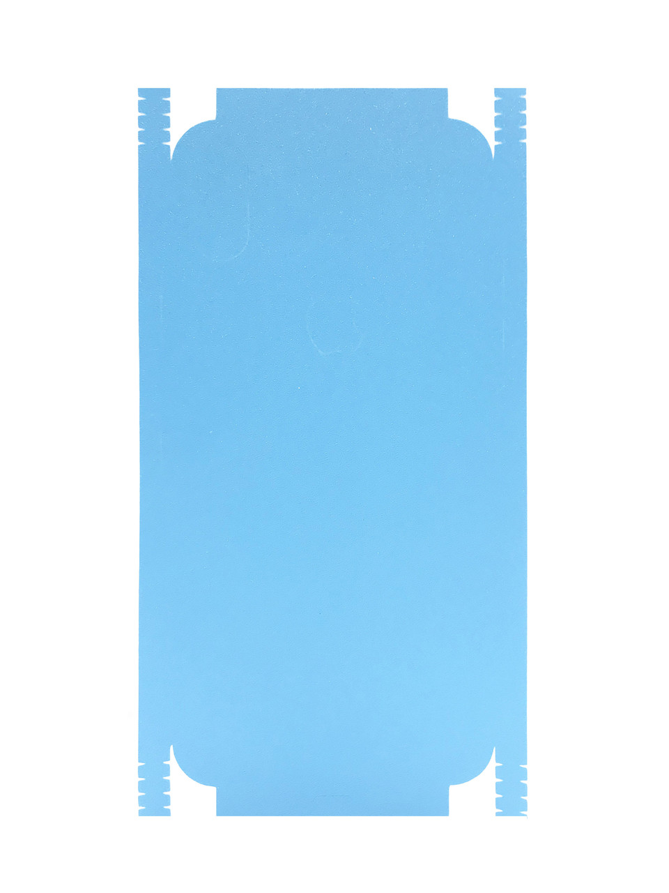 Кольорова задня плівка для iPhone X Blue