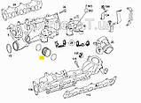 Патрубок системи впускний MB Sprinter OM642 MERCEDES 6420980037, фото 2