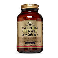 Кальций с витамином Д3 Solgar Calcium Citrate with vit D3 120 tabs