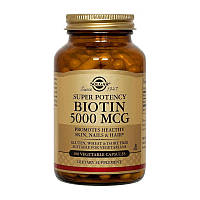 Биотин Solgar Biotin 5000 mcg 100 veg caps