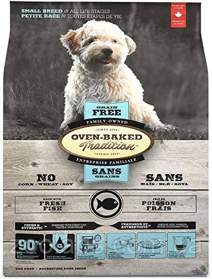 Корм Oven Baked Tradition для собак дрібних порід з рибою | Oven Baked Tradition Grain Free Dog Fish 1 кг