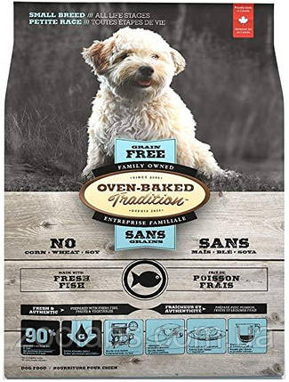 Корм Oven Baked Tradition для собак дрібних порід з рибою | Oven Baked Tradition Grain Free Dog Fish 1 кг, фото 1