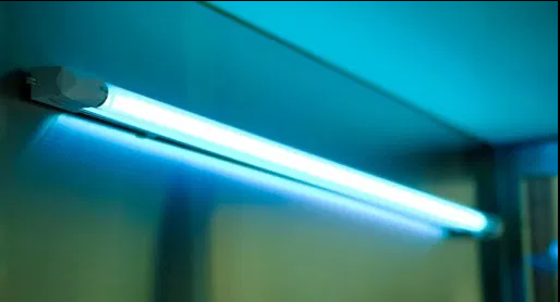 Світильник + Бактерицидна Кварцова лампа Osram 30w з озоном (30-40 кв.м) озонування, фото 1
