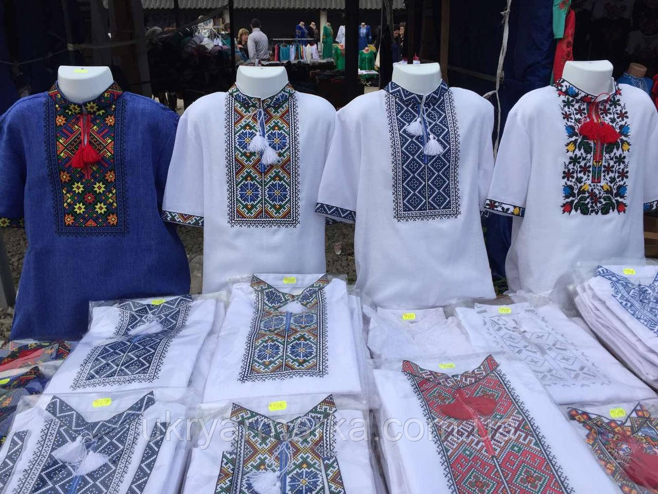 Вишиті дитячі сорочки для хлопчиків "Добриня"