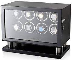 Скринька для автопідзаводу 8-годинників Rothenschild, колір чорний RS-LTG8008BF-D