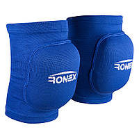 Наколенник волейбольный Ronex RX-075, синий, размер L (размеры S, M, L).