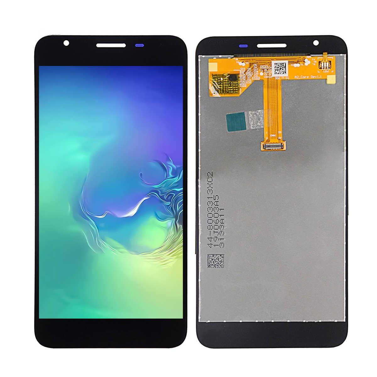 Дисплей для Samsung A260 Galaxy A2 Core (2019) GH97-22242A з сенсорним склом (Чорний) Сервісний оригінал