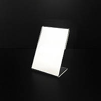 Цінникотримач L-підібний 52х74мм формат А8