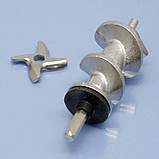 Шнек та ніж для м'ясорубки Tefal Le Hachoir 1500, 1700, фото 4