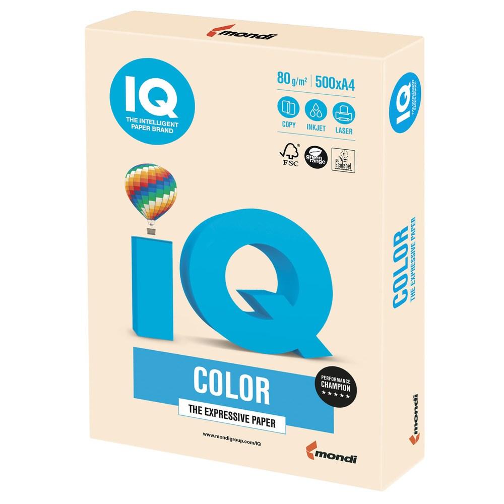 Папір А4 IQ Color CR20 пастель кремовий